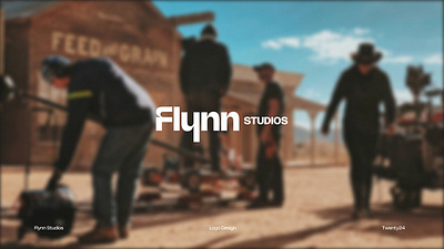 FLYNN STUDIOS - Visual Identity 3d animation branding graphic design logo motion graphics