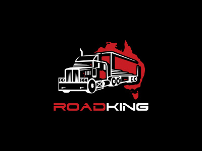 Road King Logo Animation 2d animation adobe after effects animation branding corporate design graphic design illustration illustrator infographics logo logo animation motion design motion graphics photoshop road truck ui vector