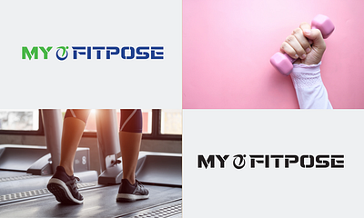 MY FITPOSE LOGO branding graphic design logo