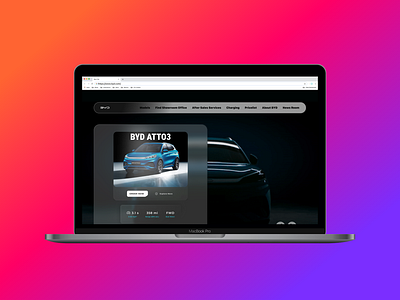 Revamp BYD EV Website ui