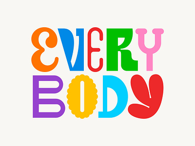 Everybody gotta live body circles design every everybody lettering mac miller music type typography vector