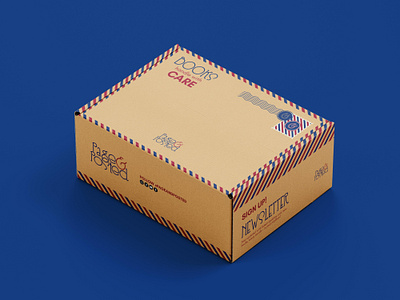 PAGE & POSTED | visual brand identity brand identity design graphic design packaging