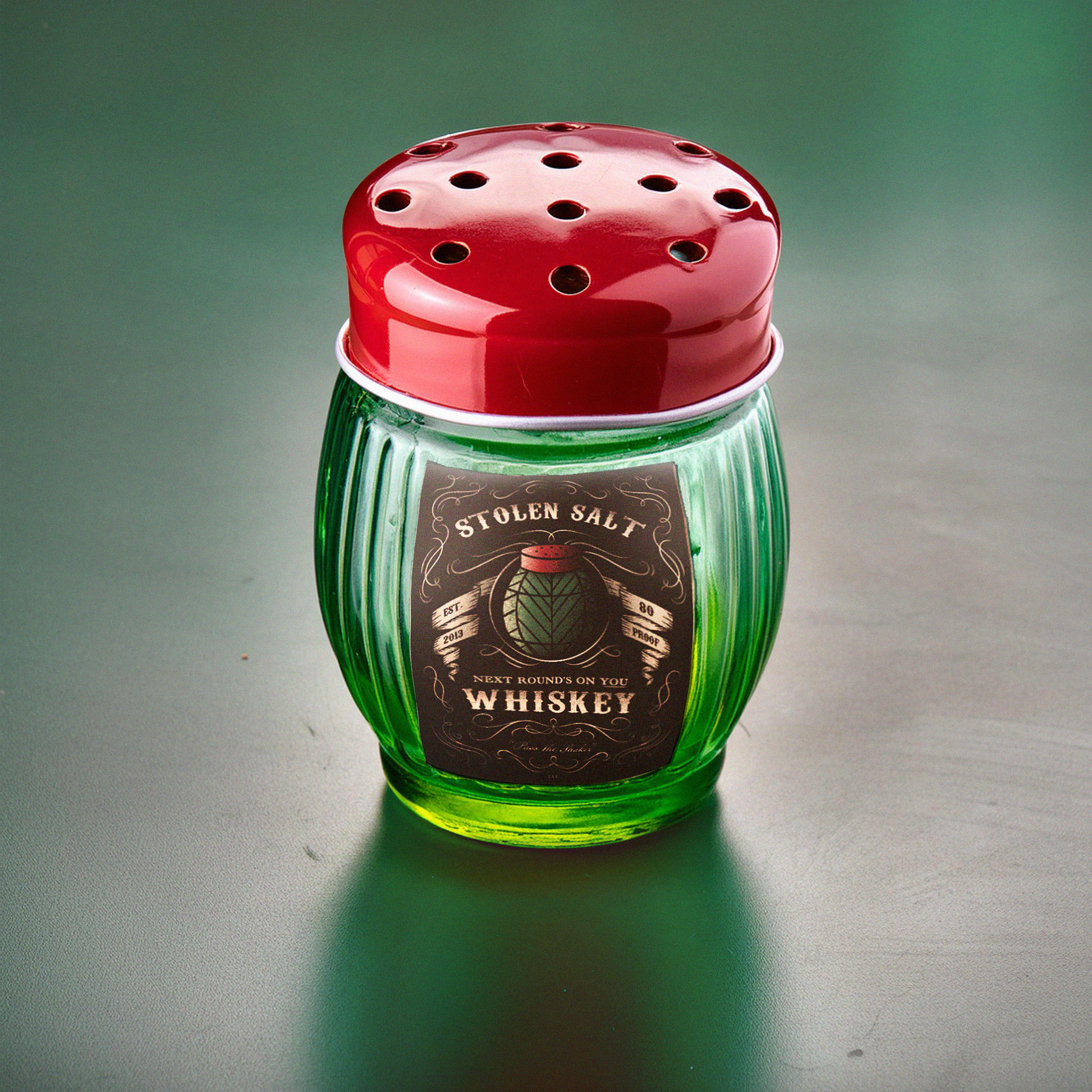 Stolen Salt Whiskey Label branding design drawing freelance graphic design illustration label packaging whiskey