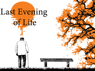 Last Evening of Life art creativedesign creativewriting digitalart illustration illustrator inspirational shortstory storytelling ui visualcommuniaction visualstorytelling voiceover