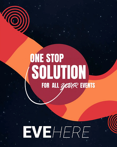 EVEHERE branding graphic design logo