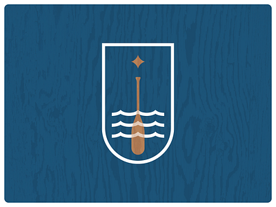 Northern Canoe Club – For Sale boat branding canoe club for sale identity logo north northern paddle star water waves