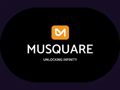 Musquare brand brand design brand identity branding branding design design graphic design illustration logo m mu ui