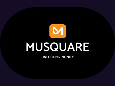 Musquare brand brand design brand identity branding branding design design graphic design illustration logo m mu ui