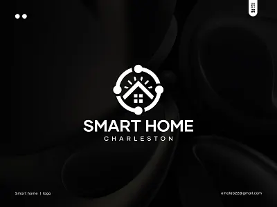 Smart Home | logo adobe branding concept construction creative design graphic design home logo illustration logo logos minimal modern simple smart logo tech technology ui unique vector