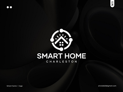 Smart Home | logo adobe branding concept construction creative design graphic design home logo illustration logo logos minimal modern simple smart logo tech technology ui unique vector