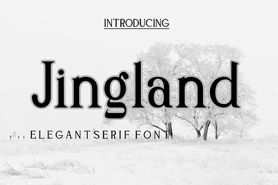 Jingland 3d animation branding design font graphic design handwritten fonts illustration logo motion graphics typeface typography ui