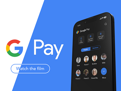 Google Pay App Redesign app branding design google google pay graphic design redesign ui uiux ux