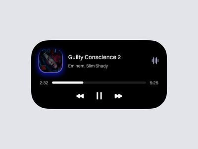 Music Player Dynamic Island app clean design dark dark design dark theme design dynamic island gradient ios design mobile app mobile music music music app music mobile music player music player mobile music ui ui ui design user interface