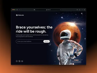 Coming Soon - Daily UI Challenge - 48/100 48 app astronaut branding brown coming soon coming soon page daily ui day 48 design ecommerce graphic design illustration inspiration israt logo moon ui uxisrat web ui