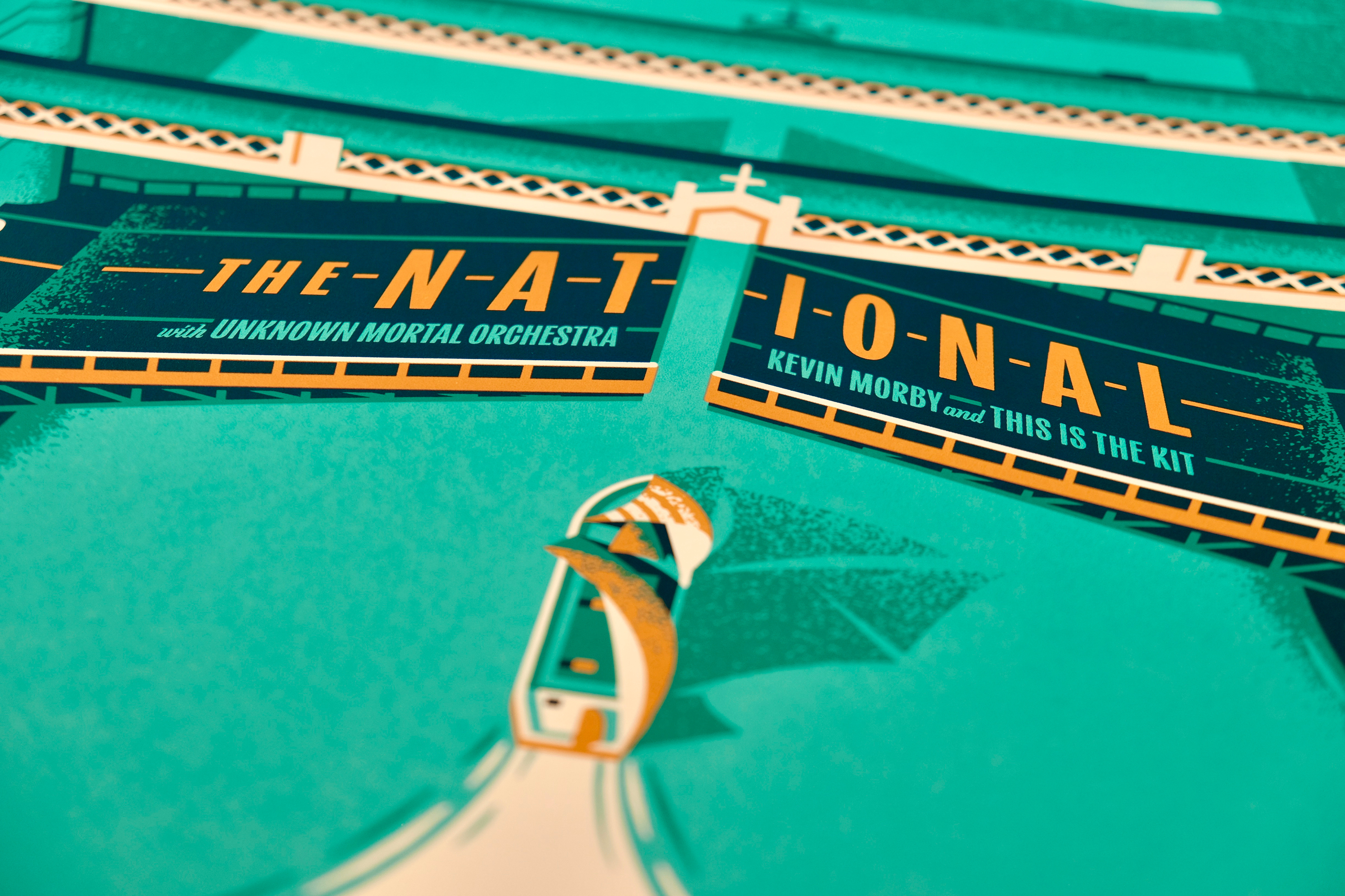 The National London Poster by DKNG