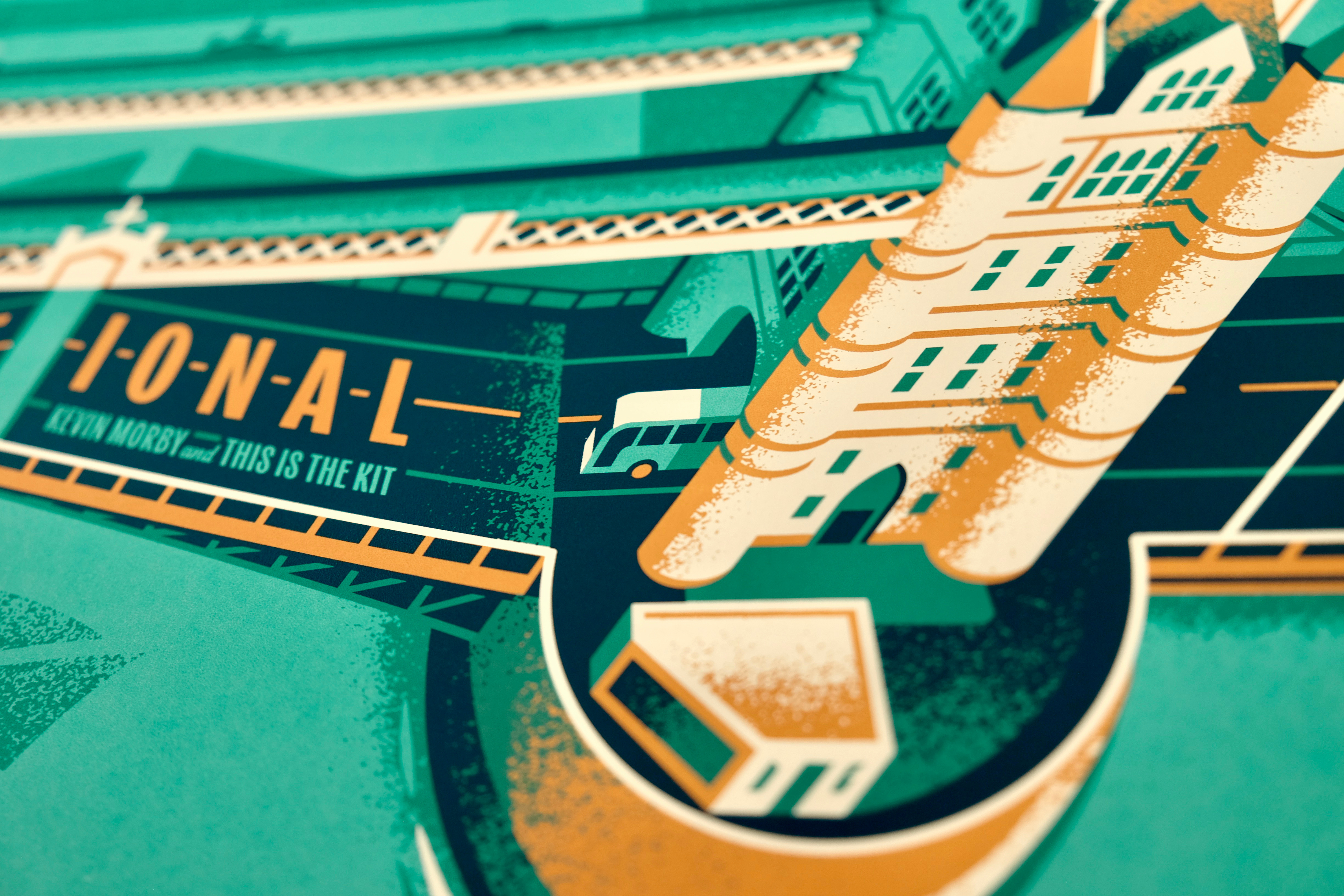 The National London Poster by DKNG