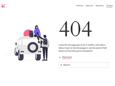 Daily UI Challenge #008: 404 Page Design ui ux