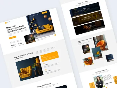 Landing page design 3d animation branding graphic design homepage design interior design interior landing page landing page motion graphics ui ui ux user experience design user interpage ux design web web design webflow website website design wordpress website design