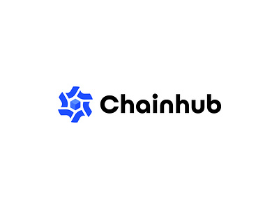 chainhub-blockchain logo design-branding block blockchain blockchain logo blockchain technology brand identity branding chainhub creative cube design hub logo icon logo logo design symbol