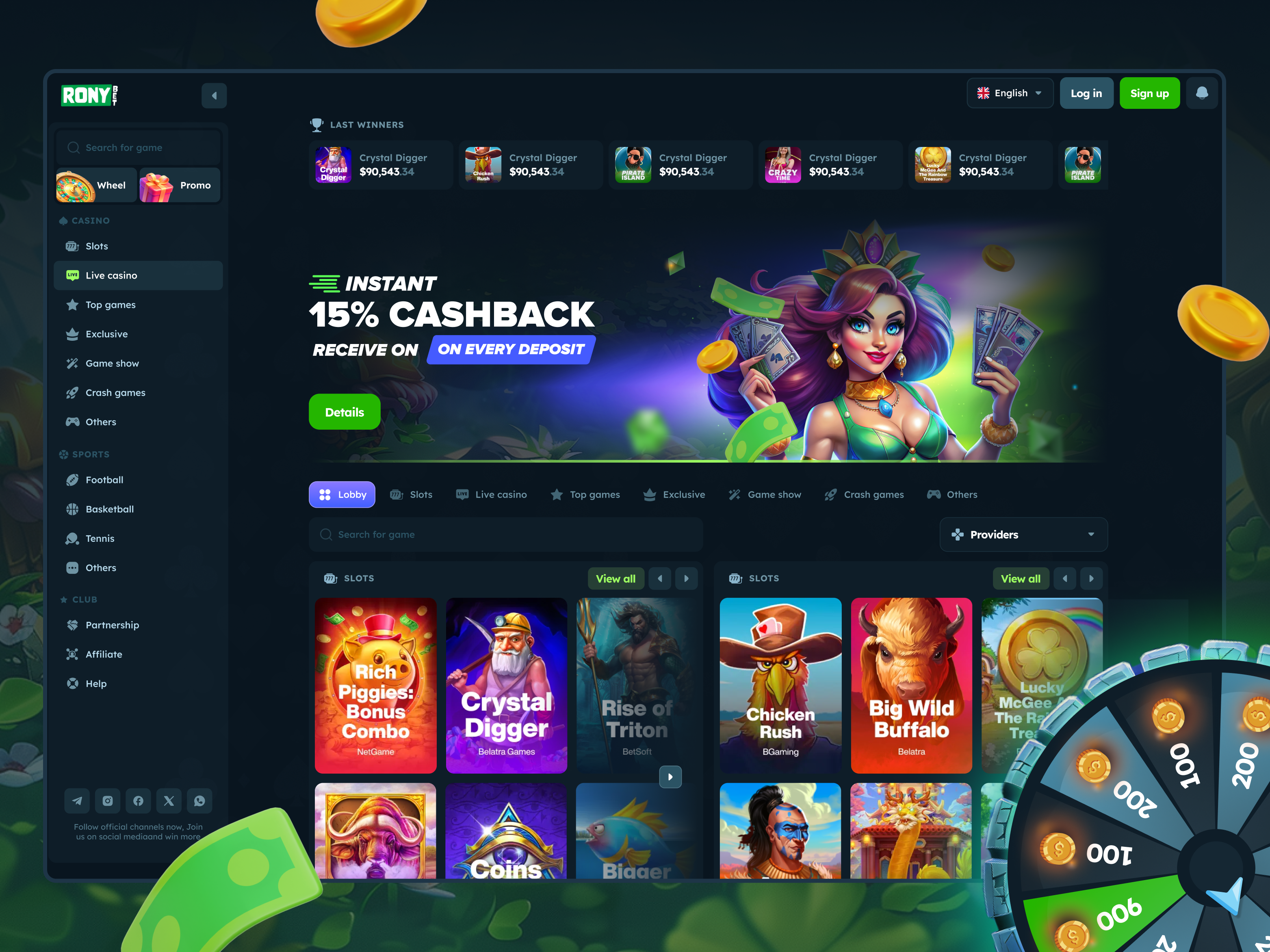 Example of 🎰 Casino Design Essentials