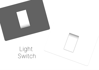 Light Switch DailyUI 015 3d animation graphic design motion graphics ui