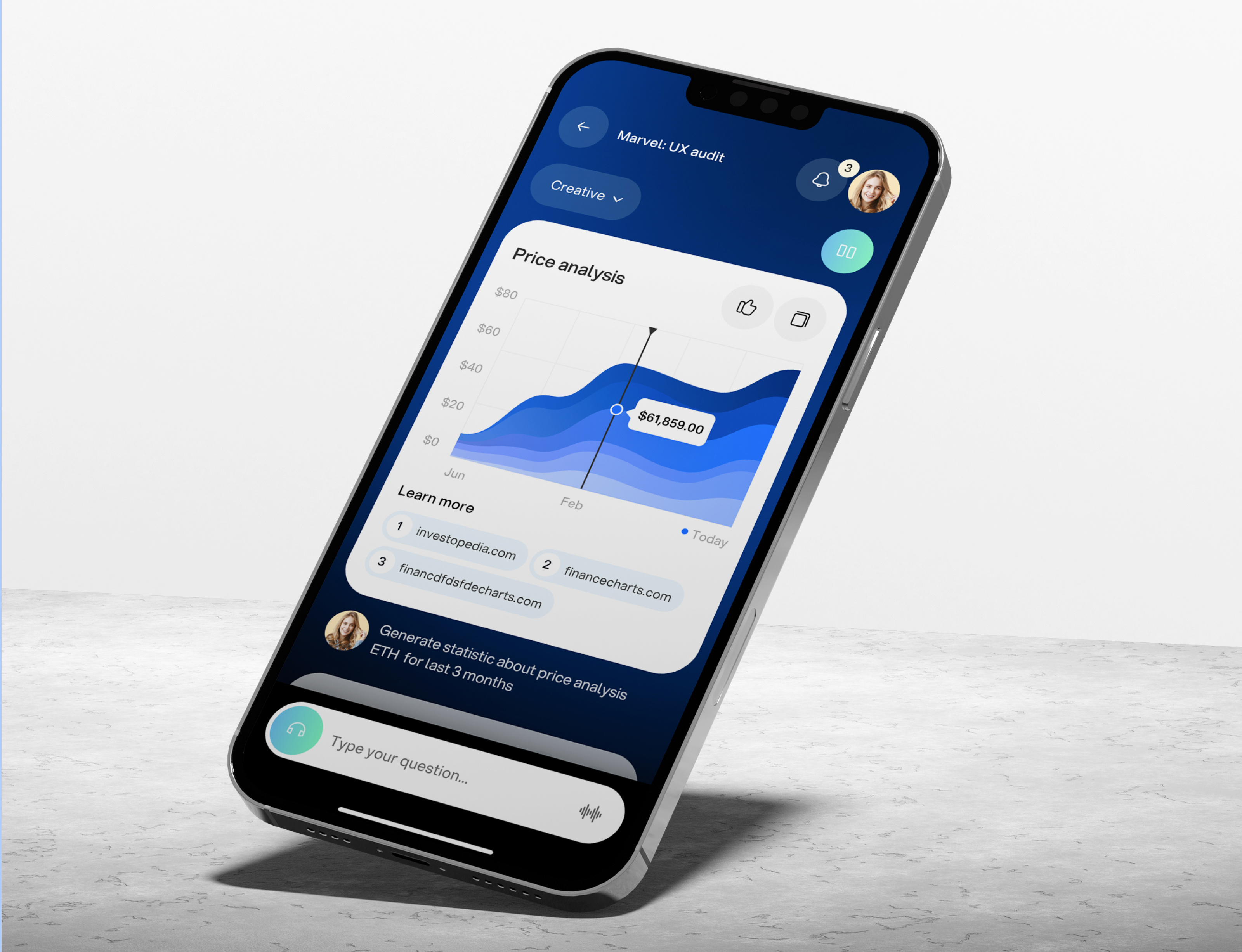 Example of Mobile App Design Audit
