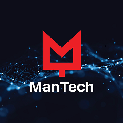 ManTech Proposed Logo adobeillustrator brand branddesign brandidentity branding brandlogo brandmark brandmarks cyberlogo defenselogo design graphic design graphics illustration indiana logo logobrand logodesign tech