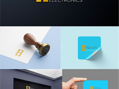 Logo for Haven Electronics! brandidentity branding businessbranding creativedesign designinspiration designservices familystore freelancedesigner graphic design havenelectronics highquality logo logodesign moderndesign smallbusinessbranding uniquebranding vintagestyle