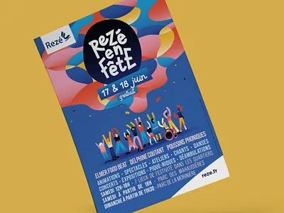 music festival poster colors festival font france music people persons poster type