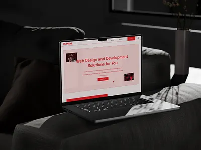 WebAiLab-(web design and development) 3d branding clean creative developer graphic design landing page logo minimal portfolio red ui uxui visual design web design web development web ui web3