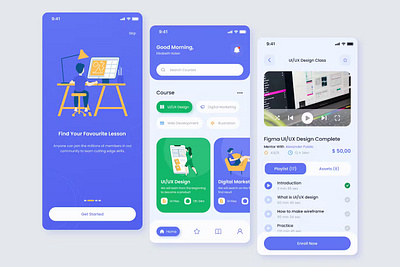 Edtech App Design | Uimind| Abinash edtech