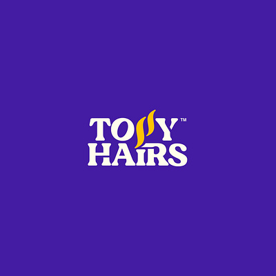 Tossyhairs logo app attachment bold branding design graphic design hair hairwave illustration lettermark logo logo mark tossy typography ui ux vector wave wig wiglogo