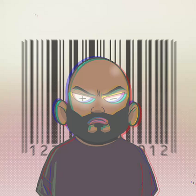 bald bros nft design illustration