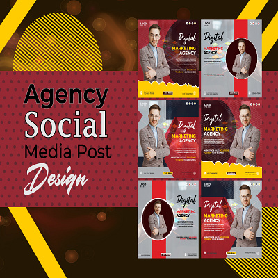 Digital Marketing Agency Social Media Post Design