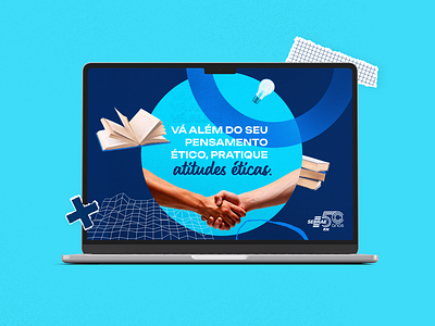 Campanha Atitudes Éticas | Endomarketing SEBRAE RN collage collage digital design endomarketing graphic design photoshop publicidade sebrae visual identity