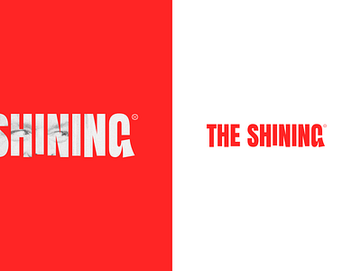 The Shining Logo Redesign ax logo brand design brand designer brand identity branding film logo horror logo logo logo design logo designer logo designs logo redesign logotype modern logo movie logo rebrand redesign the shining trending wordmark