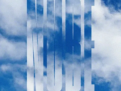 NUBE 2d animation colors debut motion typo video