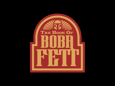 Boba Fett Logo Alternative Retro design graphic design logo retro starwars vector