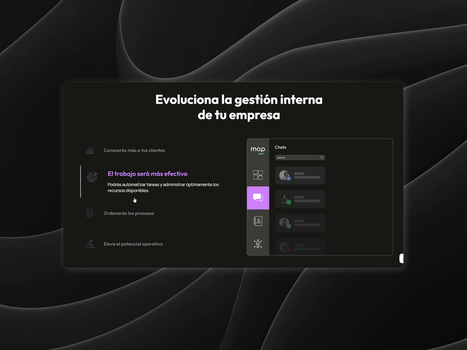 Panel De Control Features By Luis Kehm On Dribbble