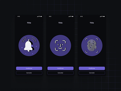 Illustrations - Onboarding APP [2022] android app crypto design ios onboarding ui ux