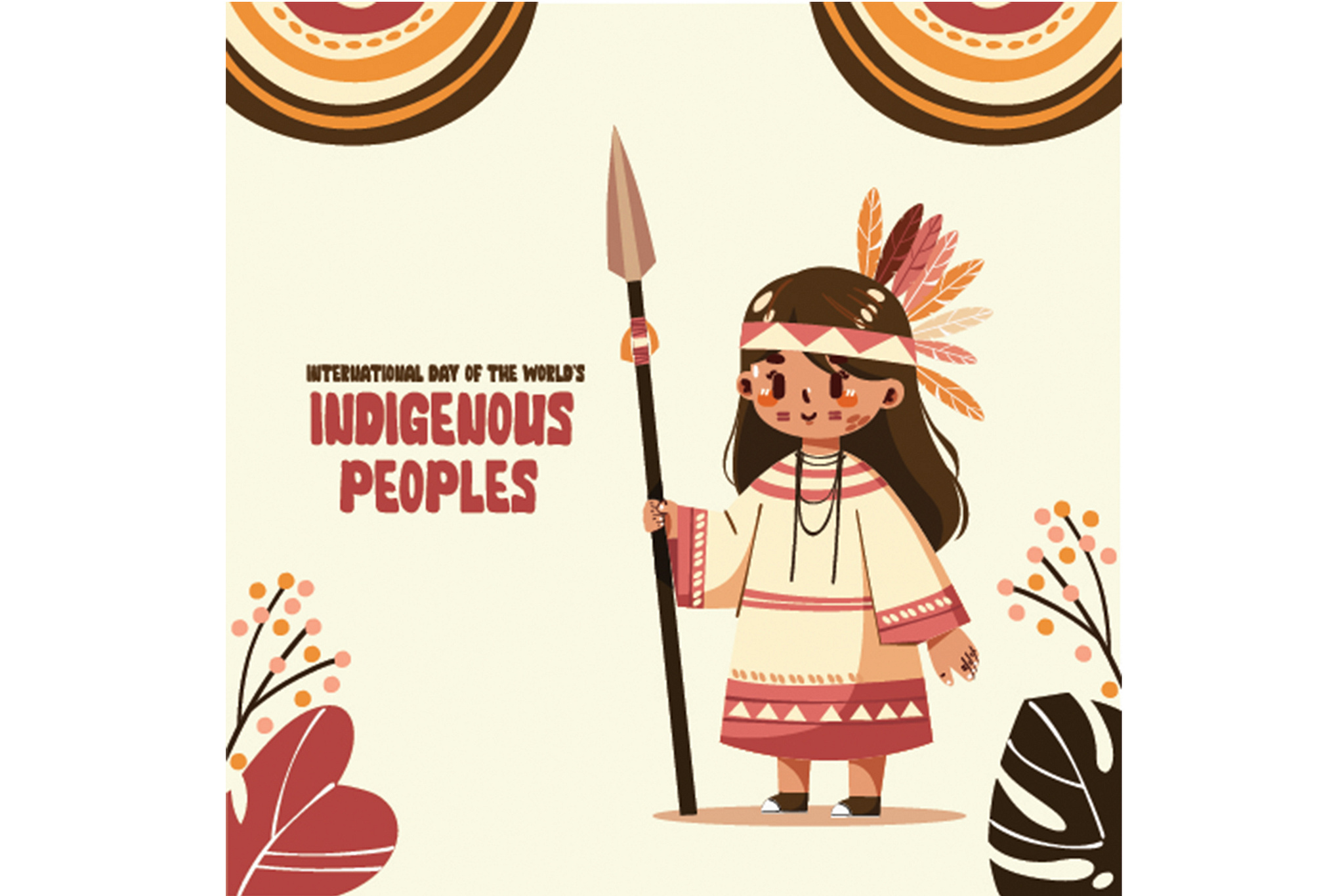 International Day of the World's Indigenous Peoples Background by Fenny ...