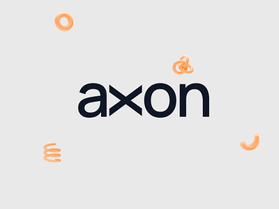 Logo design | Axon Branding branding design flat graphic design logo logotype typography vector