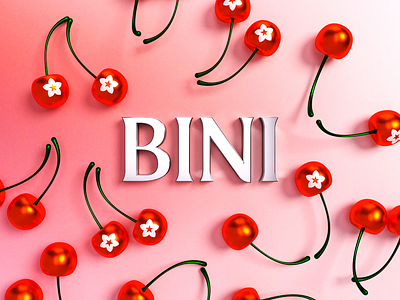 BINI - Cherry on Top 3d adobe aiah bini bloom blooms cherry colet dimension girl group gwen johanna maloi mikha nations on top philippines sheena stacey