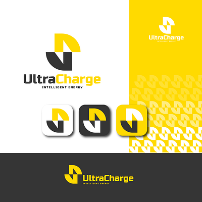 Ai Car Charger Brand Logo ai bold logo bolt brand identity branding car charging creative logo electric logo graphic design illustrator logo logodes vector