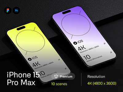 Free Mockup iPhone 15 Pro Max 📱 3d c4d cinema 4d custom mockup device download figma mockup freebie ios iphone 15 pro iphone mockup minimalist mockup mobile mobile design mobile mockup mockup psd realistic mockup ui