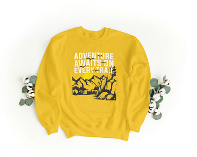 Trailblazer Adventure Sweatshirt graphic design