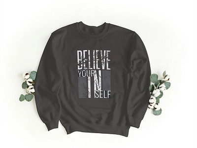 Unstoppable Belief Crewneck graphic design