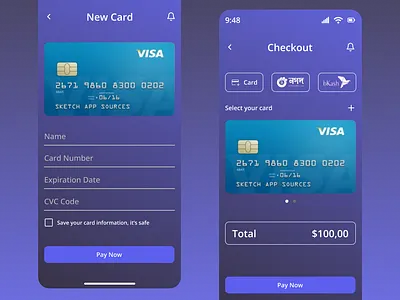 Credit Card Checkout app ui credit card credit card checkout credit card checkout ui credit card page credit card ui credit card ux design mobile app design mobile ui ui