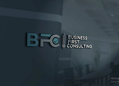 Modern finance marketing consulting business logo accounting branding brochure finance graphic design logo marketing modren