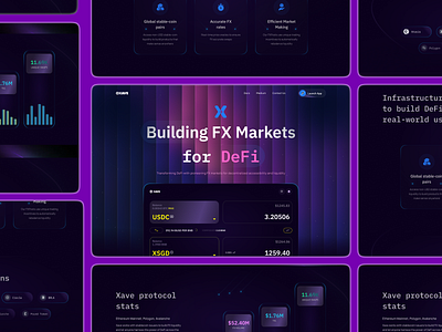 Defi Landing Page crypto exchange crypto website cryptocurrency investment ui ux web3 crypto webdesign